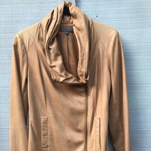 Vince Leather Cuba Jacket